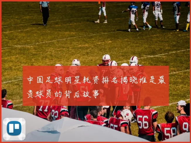 中国足球明星耗资排名揭晓谁是最贵球员的背后故事