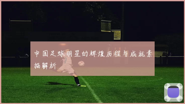 中国足球明星的辉煌历程与成就素描解析