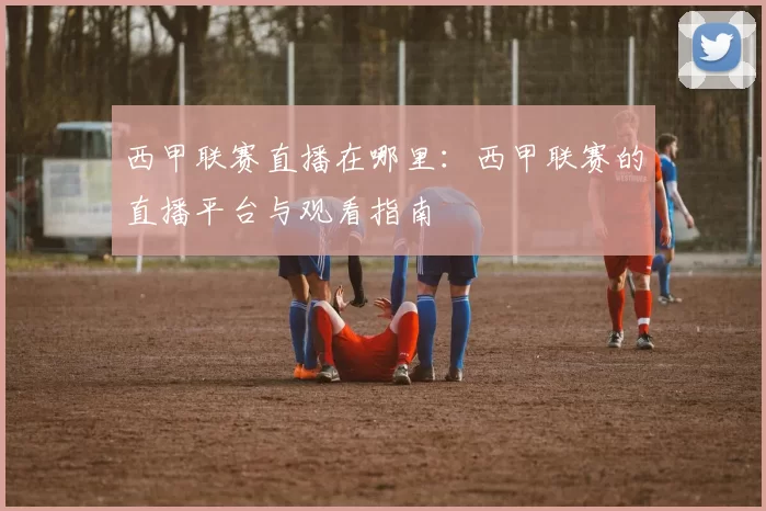 西甲联赛直播在哪里：西甲联赛的直播平台与观看指南
